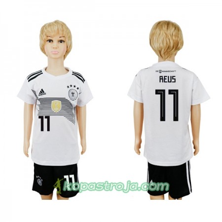 Billiga Fotbollströjor Tyskland Reus 11 Barn WM 2018 Hemma tröja